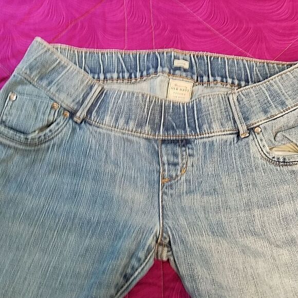 Old Navy Maternity low waist stretch jeans size small long - Picture 3 of 7